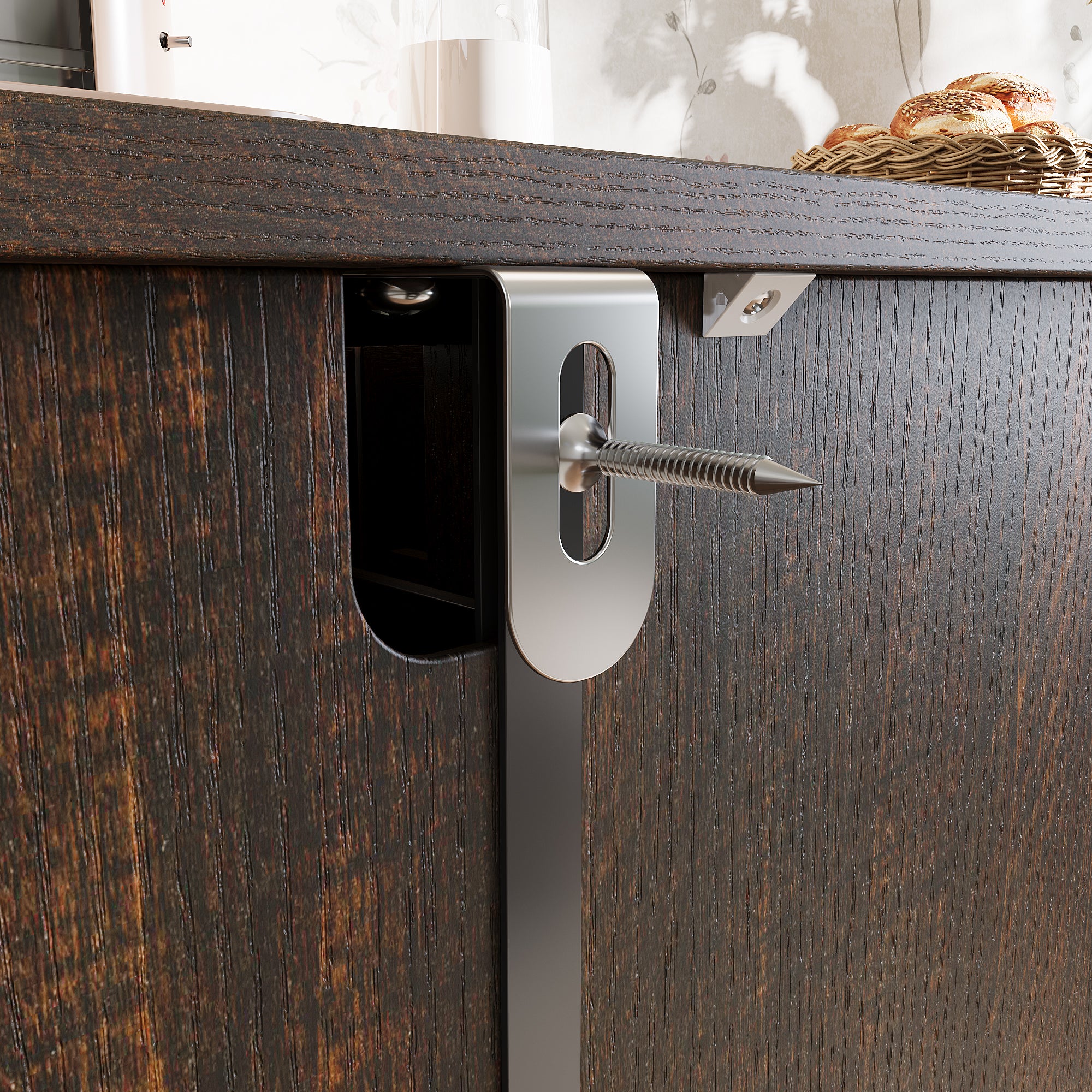 3-Drawer & 2-Door Accent Cabinet Storage Solution For Entryway, Living Room & Bedroom