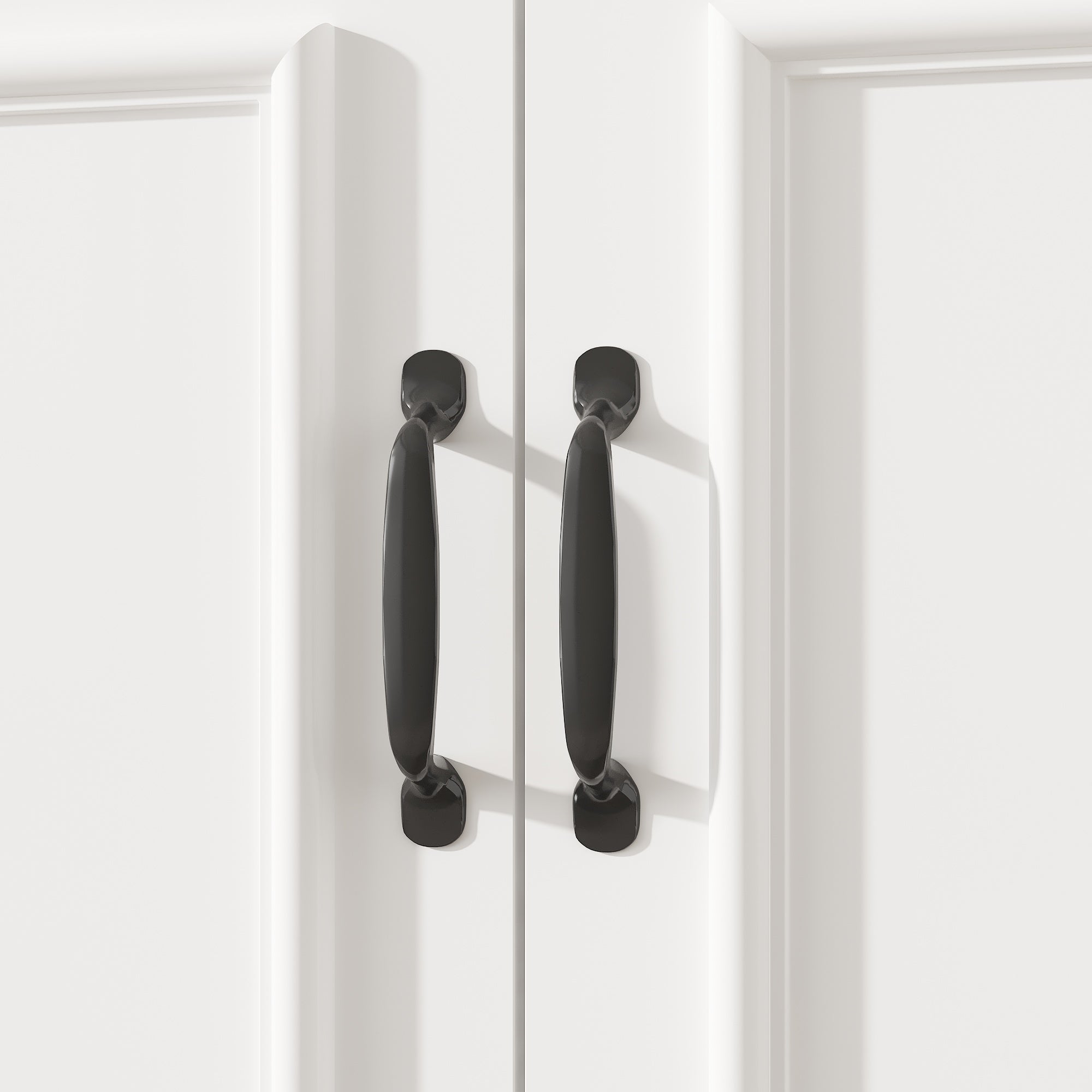 78.7" H x 110.2" Standard Storage Bookcase With Glass Door & Shelves