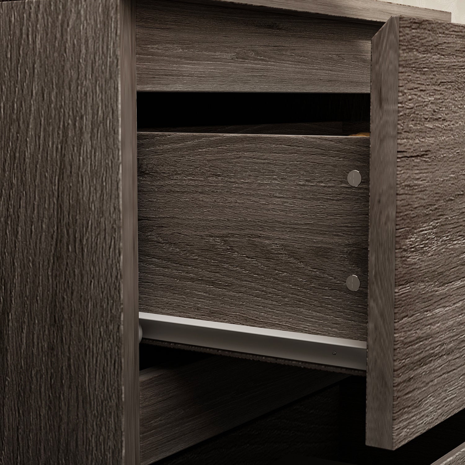 2-Drawer Chest Dresser Sideboard Night Table in Bedroom