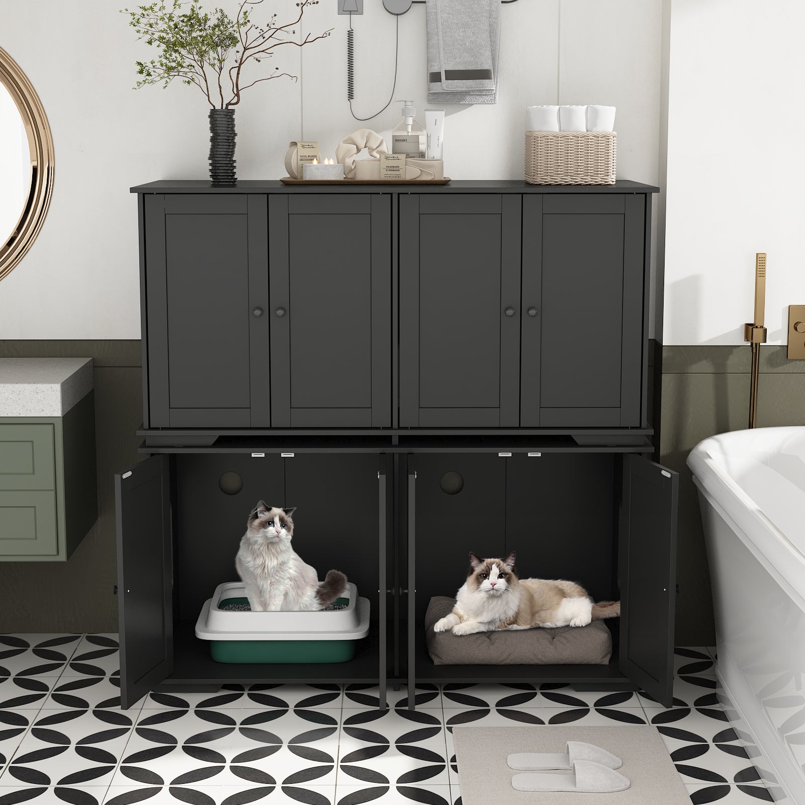 Cat Litter Box Enclosure