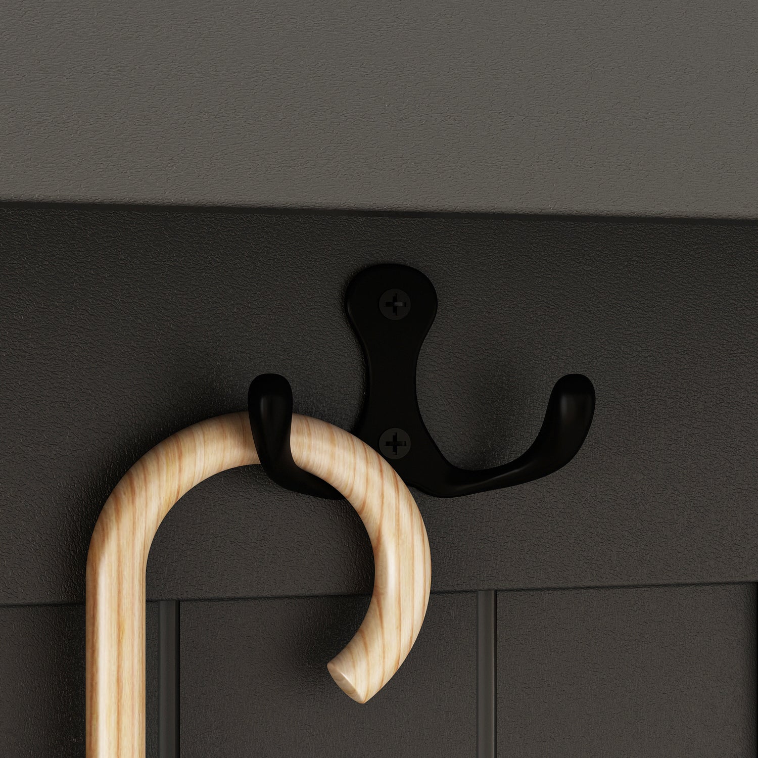 Modern Hall Tree with Storage Bench, 4-in-1 Entryway Bench with Coat Rack, Tall Hall Tree with 4 Metal Double Hooks, Shelves & 2 Drawers for Hallway, Living Room