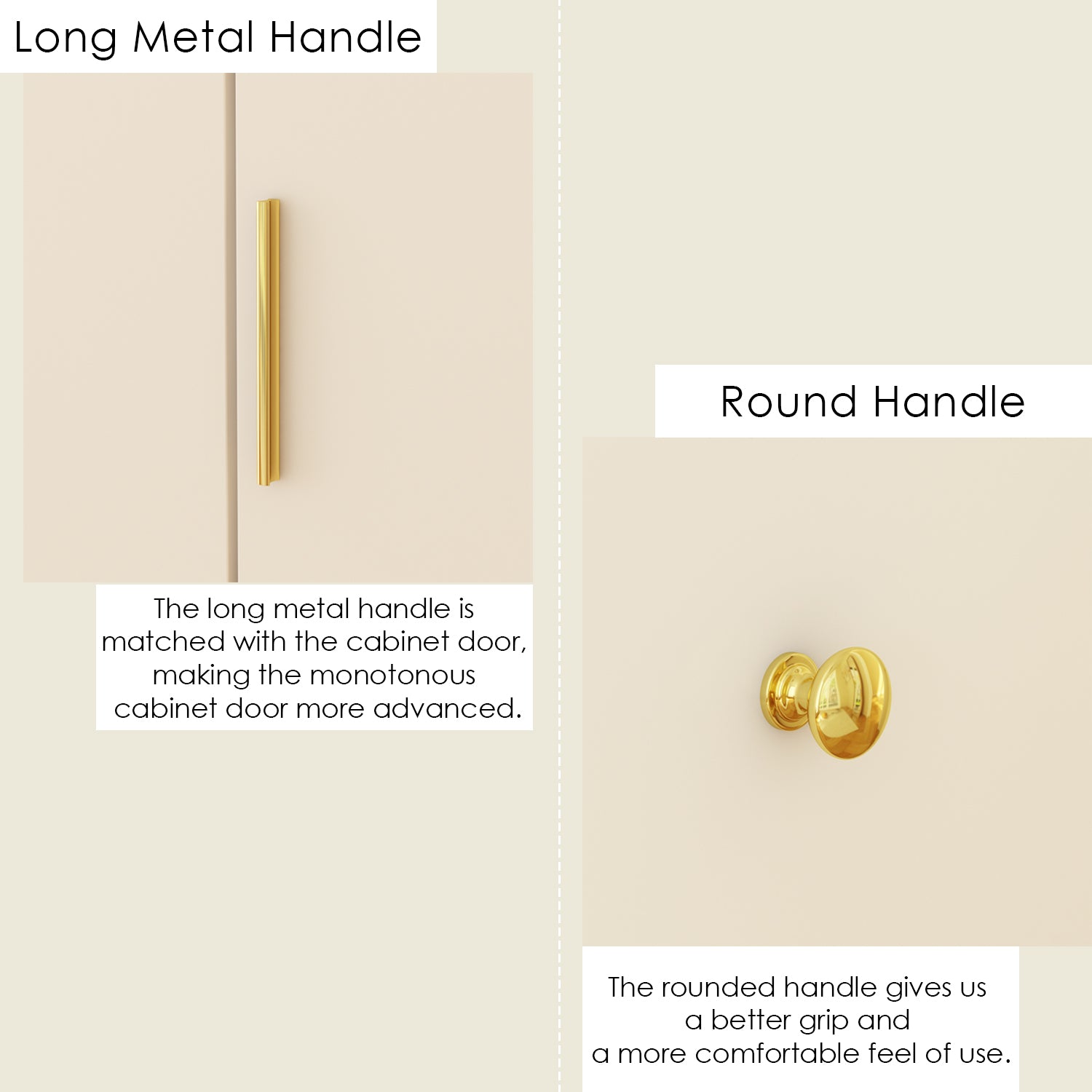 Wardrobe Multifunctional Large Storage Cabinet Armoire with Mirror