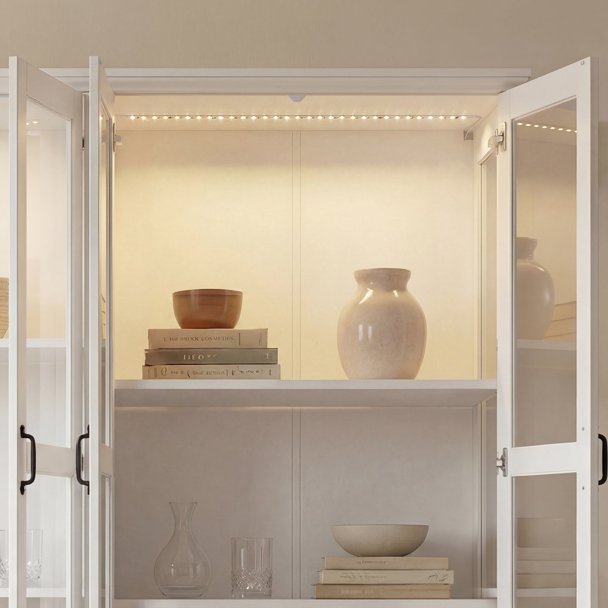 Smart Bluetooth Display Cabinet for Living Room & Study