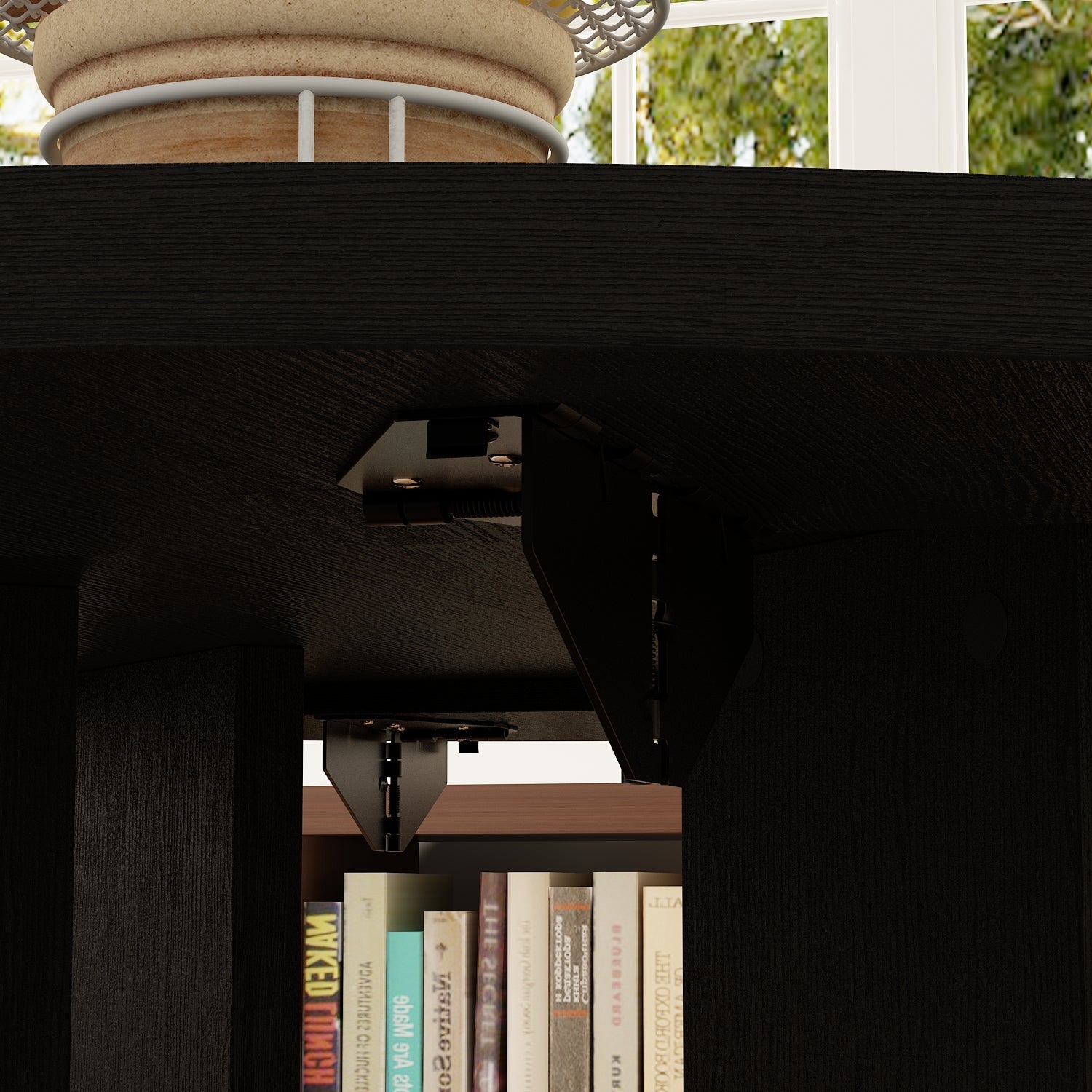 47.2" Round Folding Dining Table