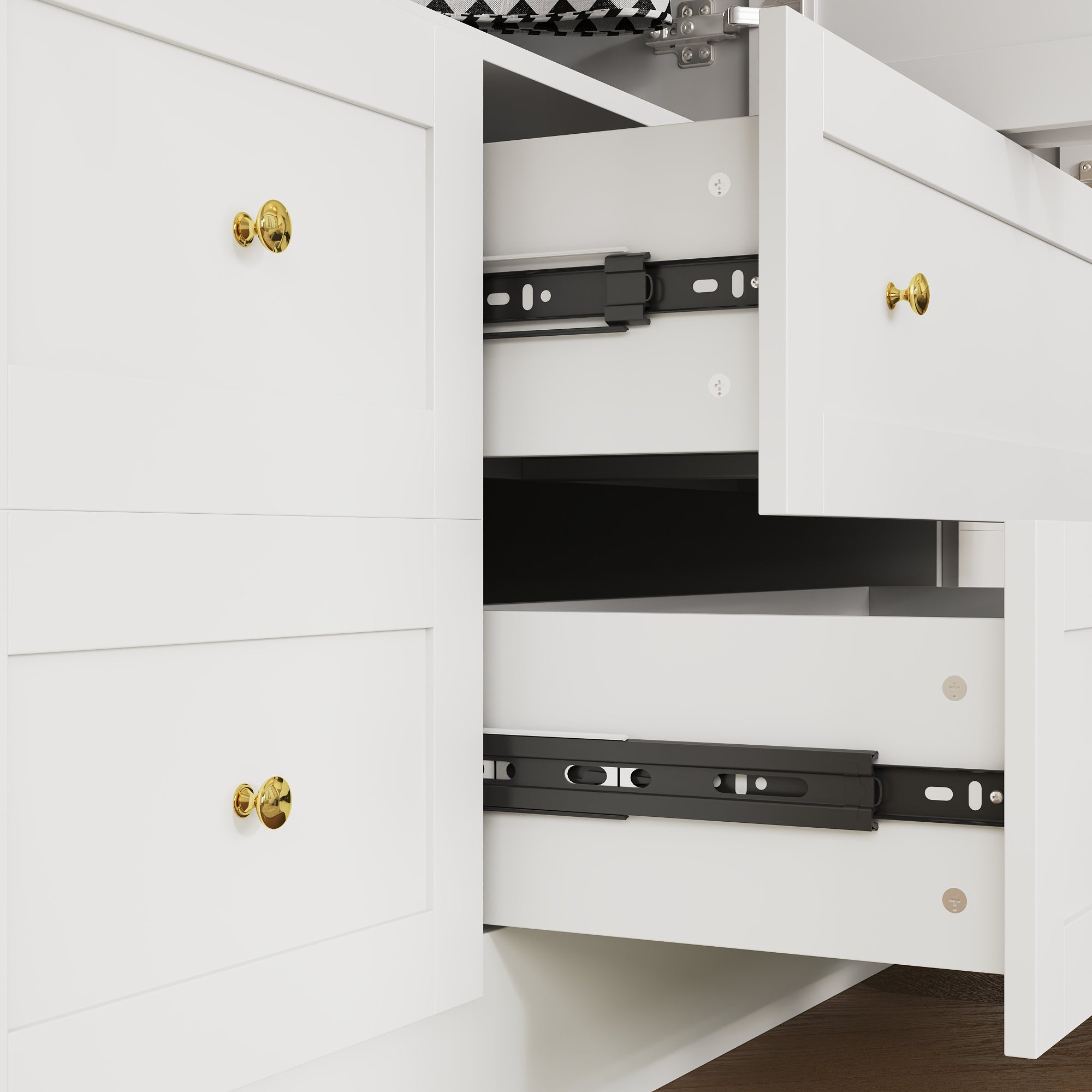 4-Door Wardrobe With Optimized Storage