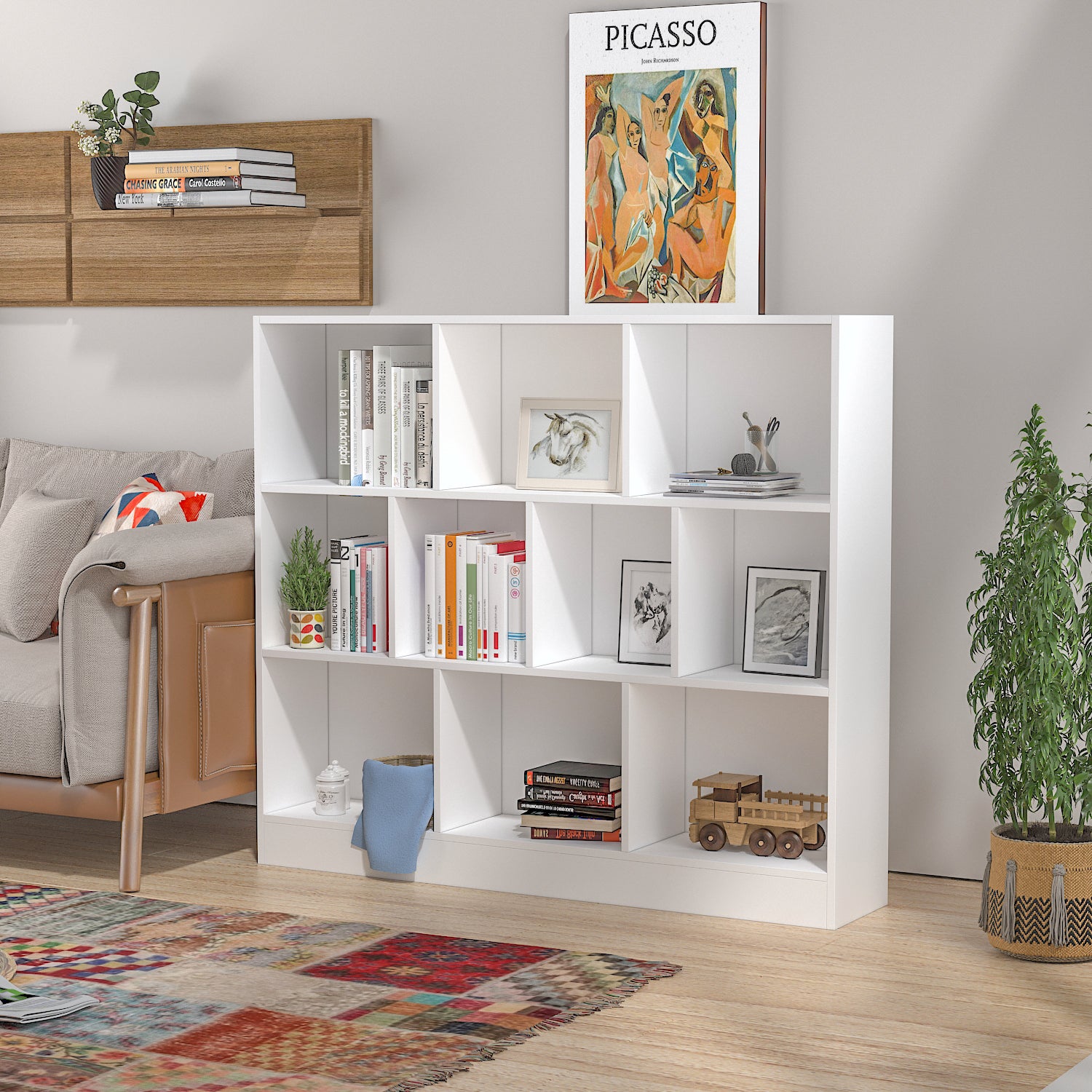 47.2'' W Cube Bookcase