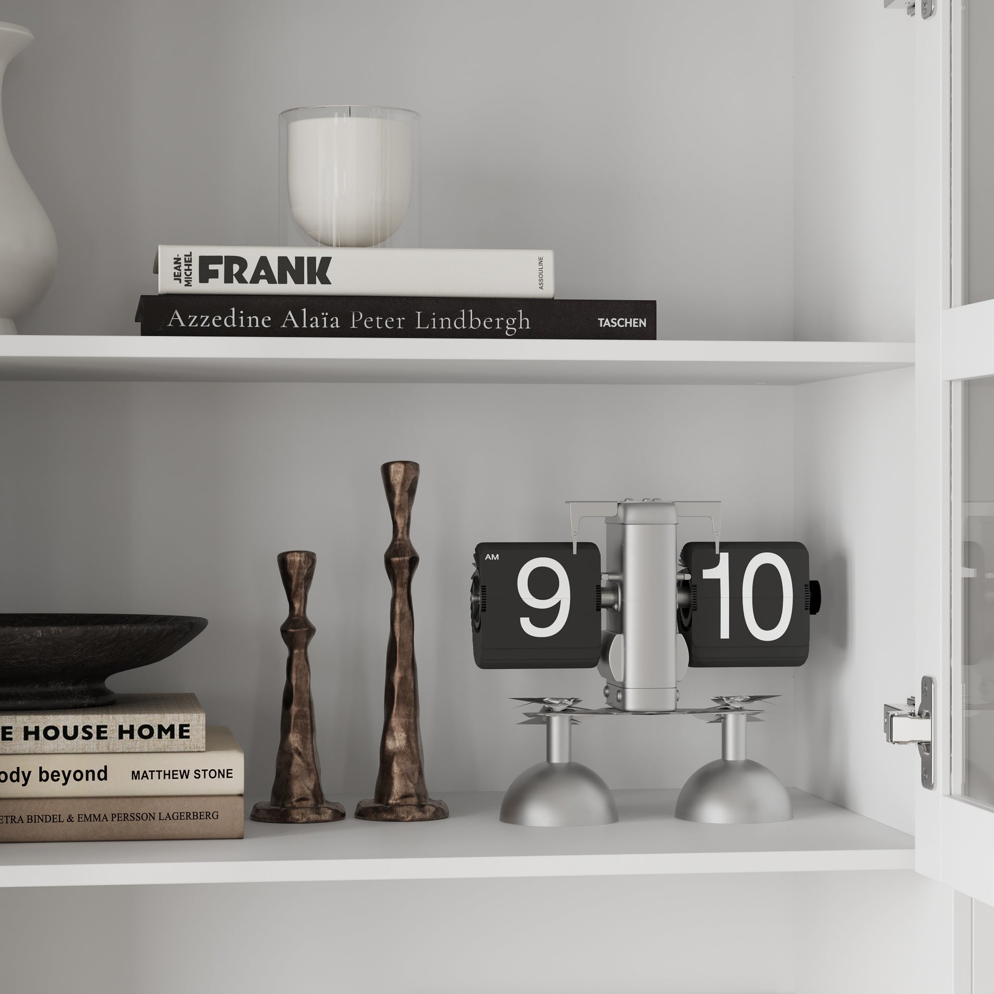 Tall Storage Cabinet With Glass Doors