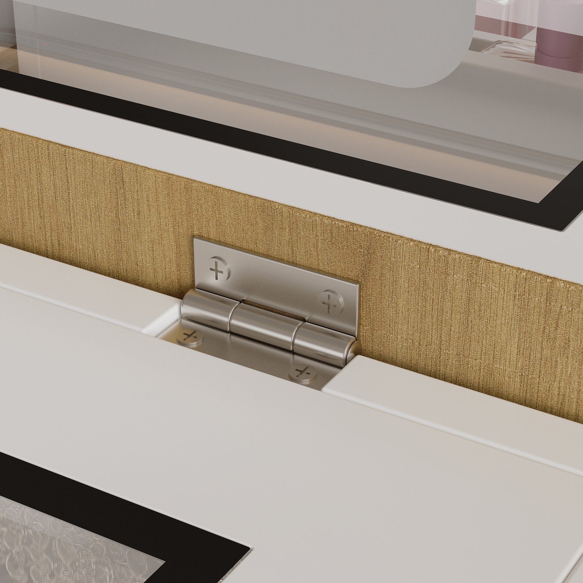 360° Rotating Makeup Vanity Desk with Adjustable Height, Flip-Top Mirror & LED Lighting