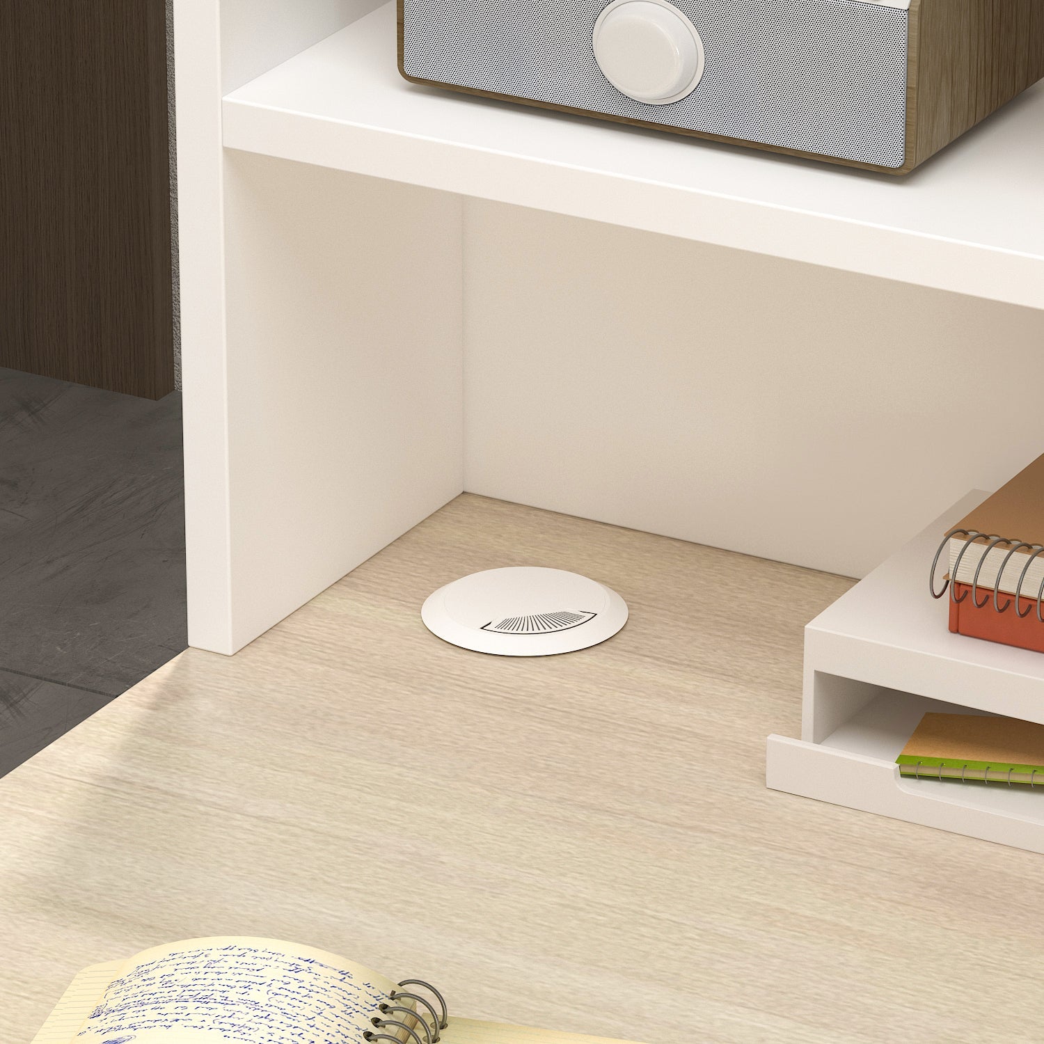 Reception Desk with Counter & Filing Cabinets for Checkout & Retail