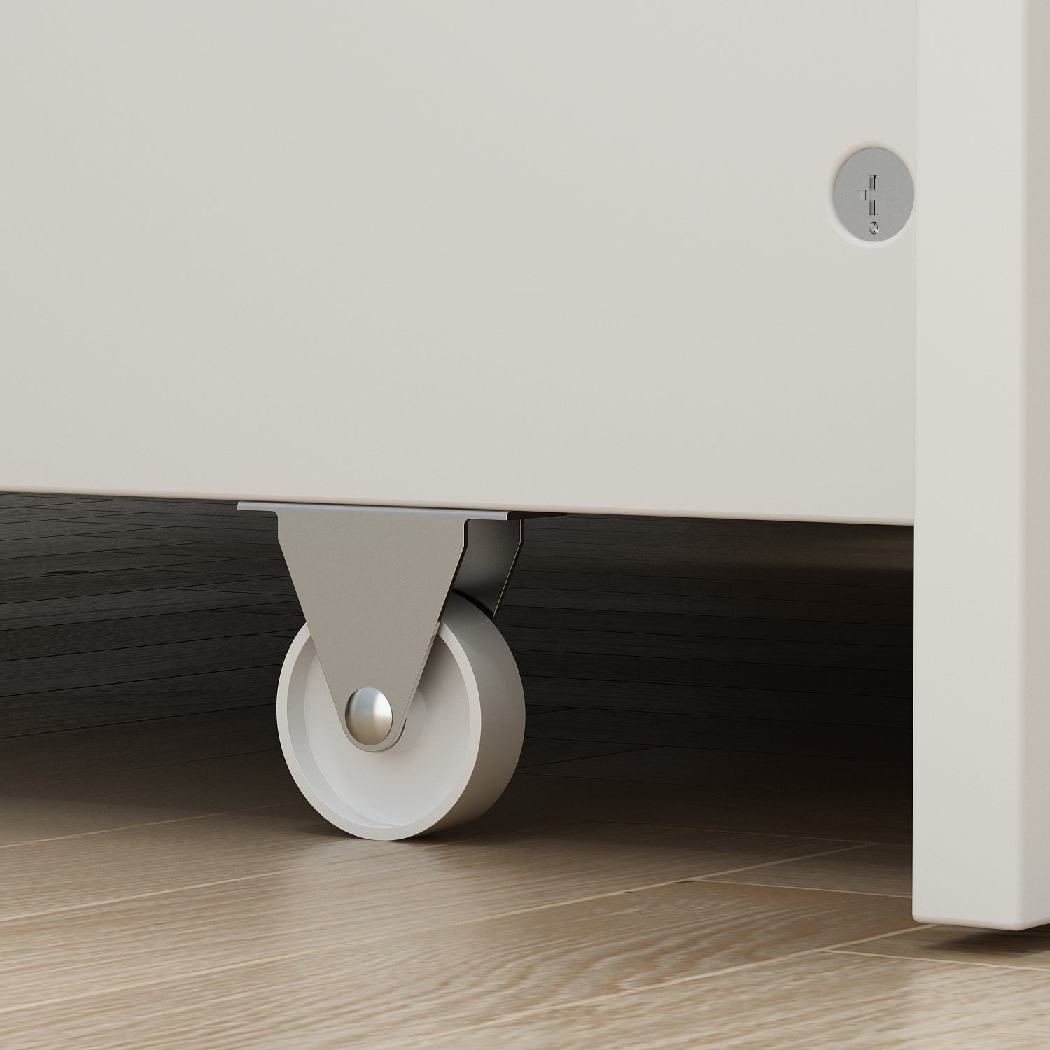 Platform Storage Queen Bed with Storage Headboard and 2 Drawers