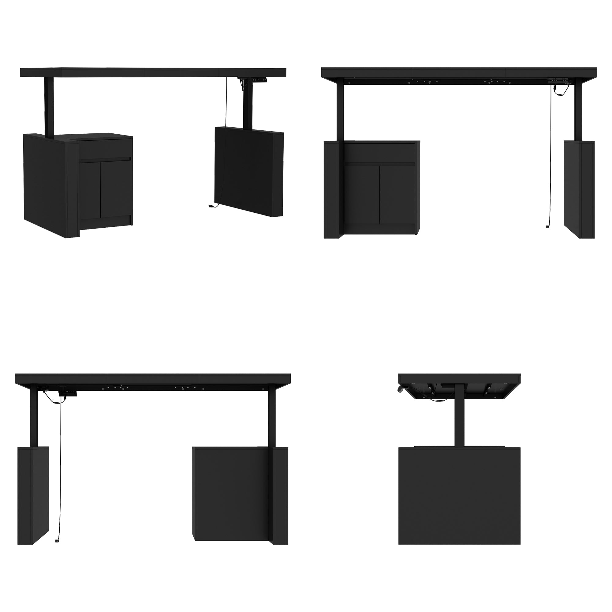 71'' W Height Adjustable Standing Desk