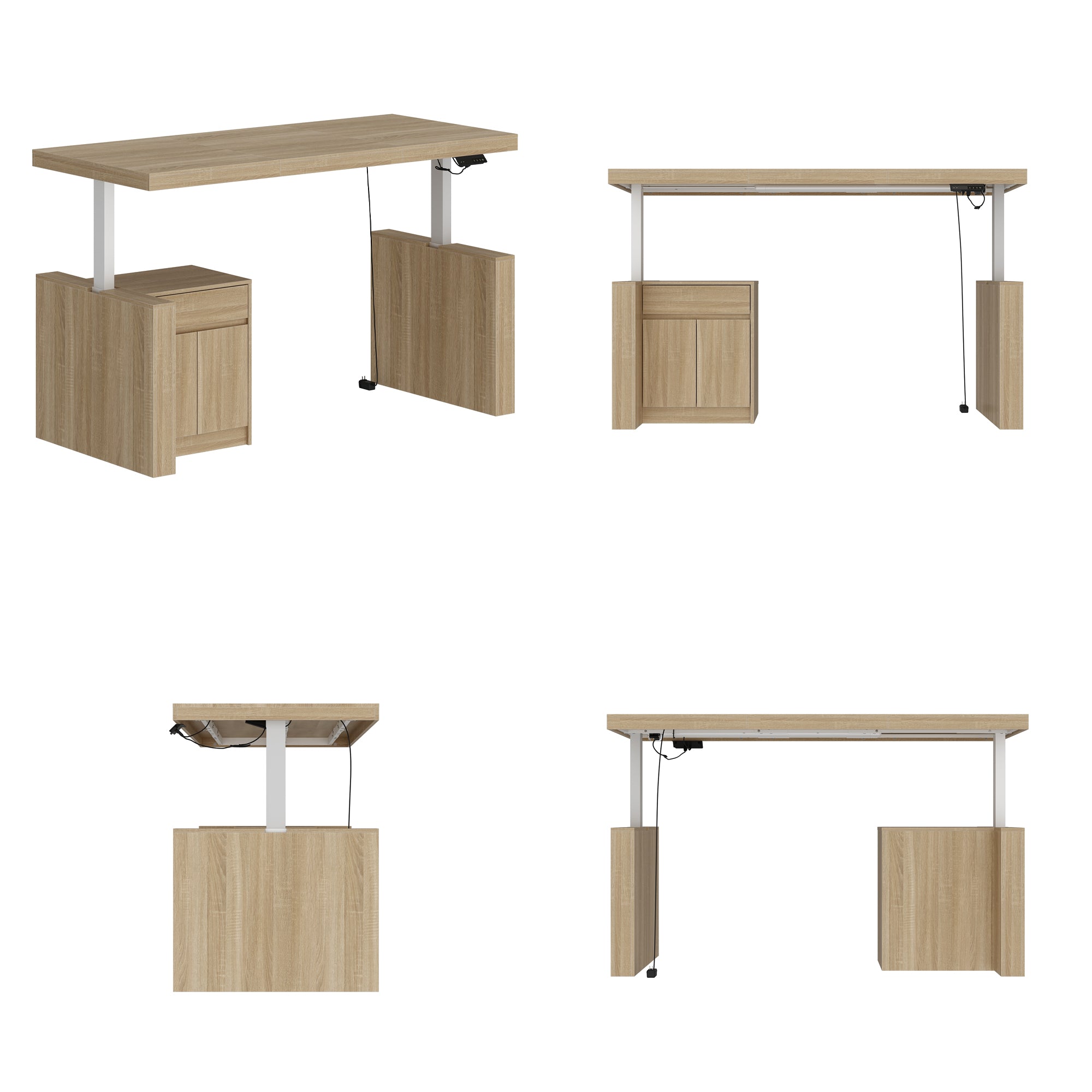 71'' W Height Adjustable Standing Desk