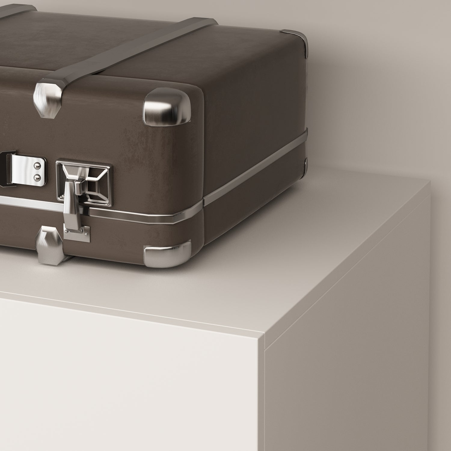 Armoire Solid Wood Clothes Organizer Storage Cabinet 4-Door Wardrobe Family Closet