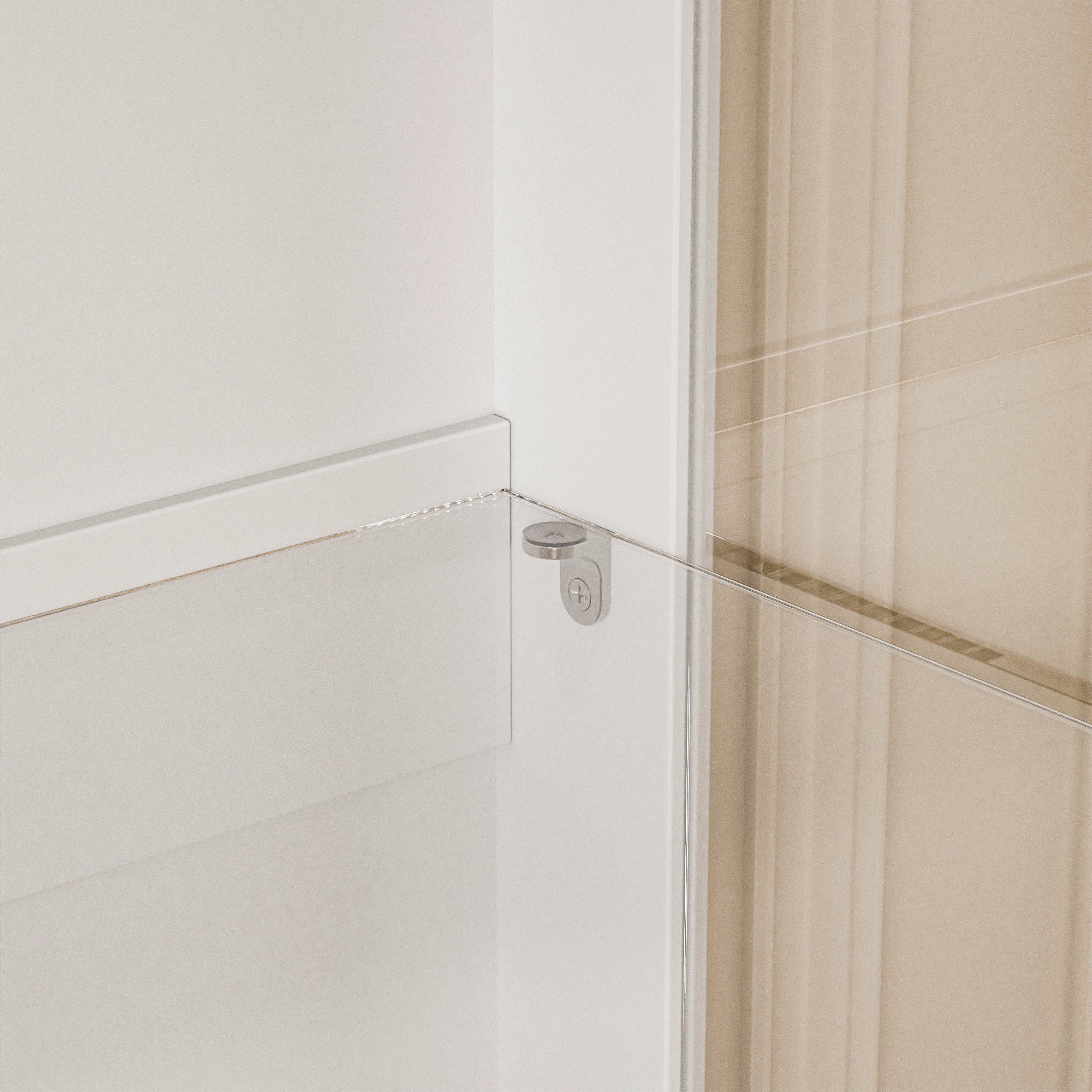 71'' H Glass Design Display Bookcase & Cabinet & Pantry