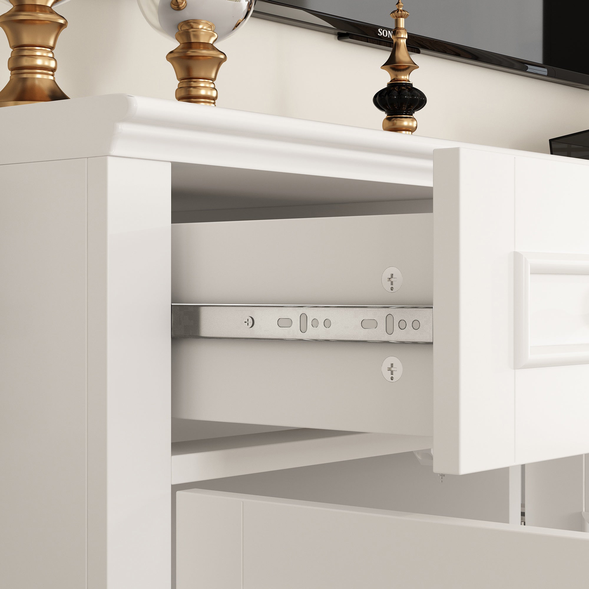 TV Hutch Large Entertainment Center