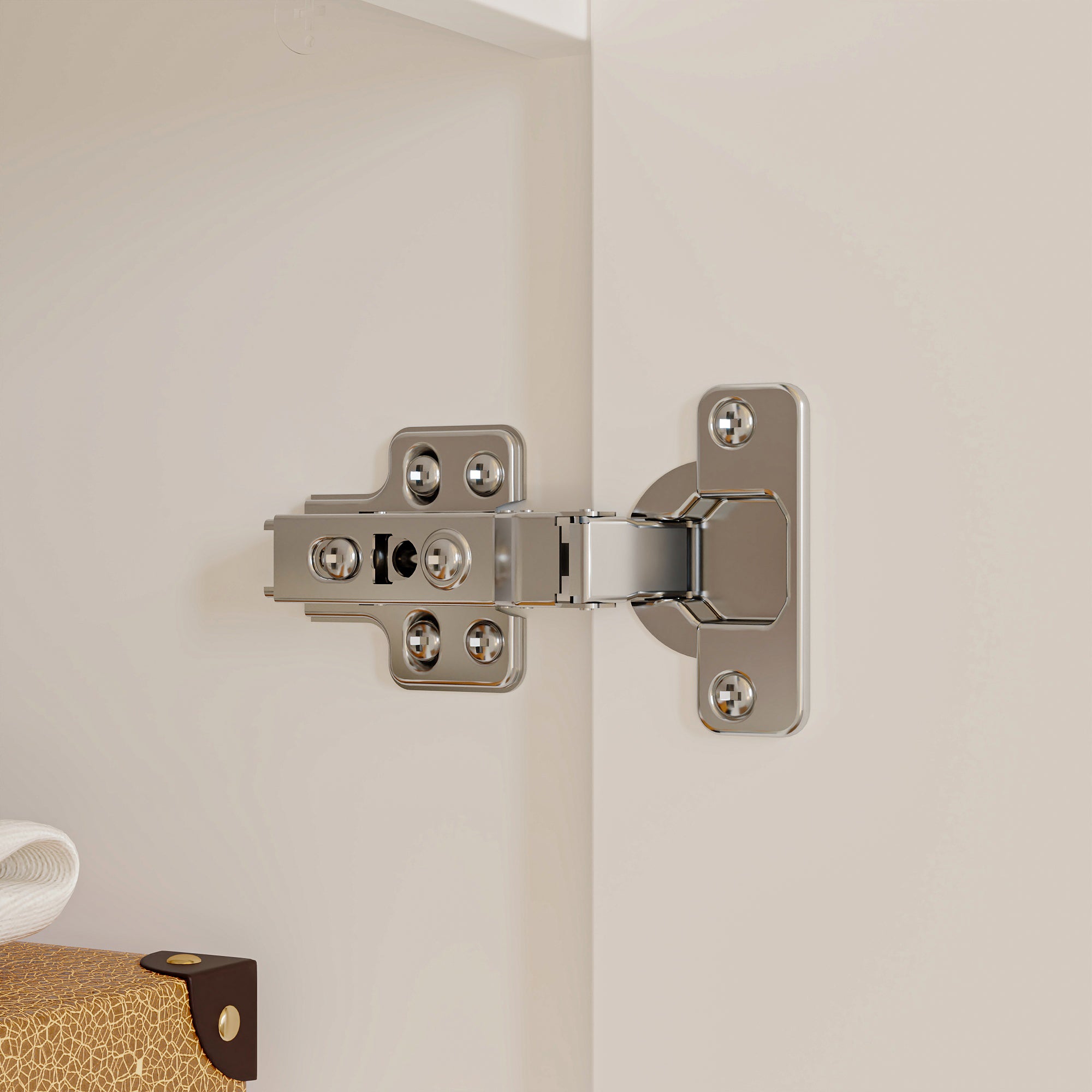 Elegant Full-Length Mirrored Wardrobe With Dual Compartments And Multiple Drawers