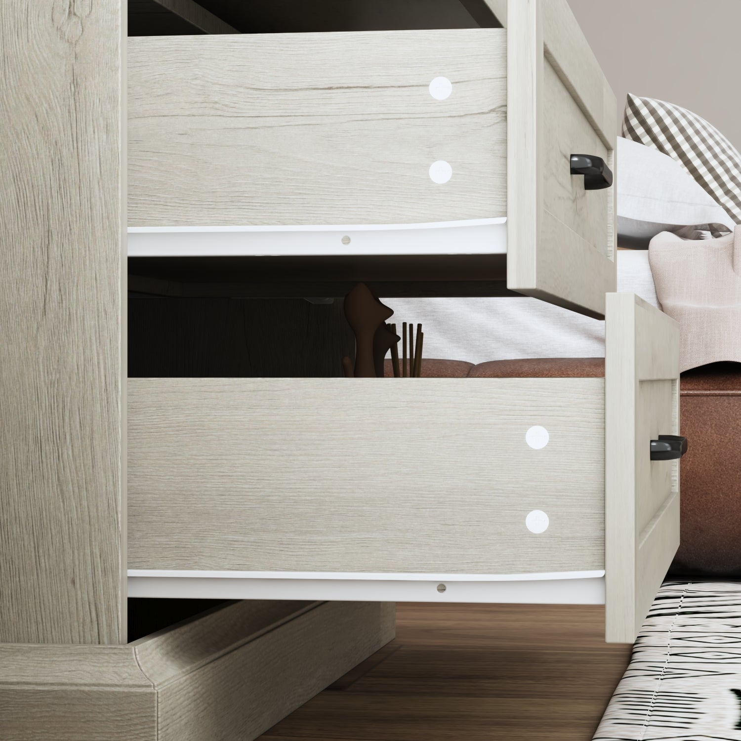 40.4" H 6-Drawer Vertical Dresser Chest