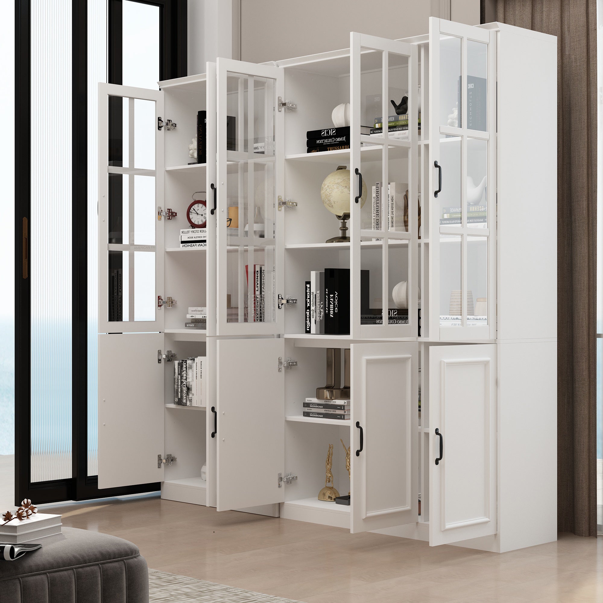 78.7'' Wide 15 - Shelf Storage Cabinet