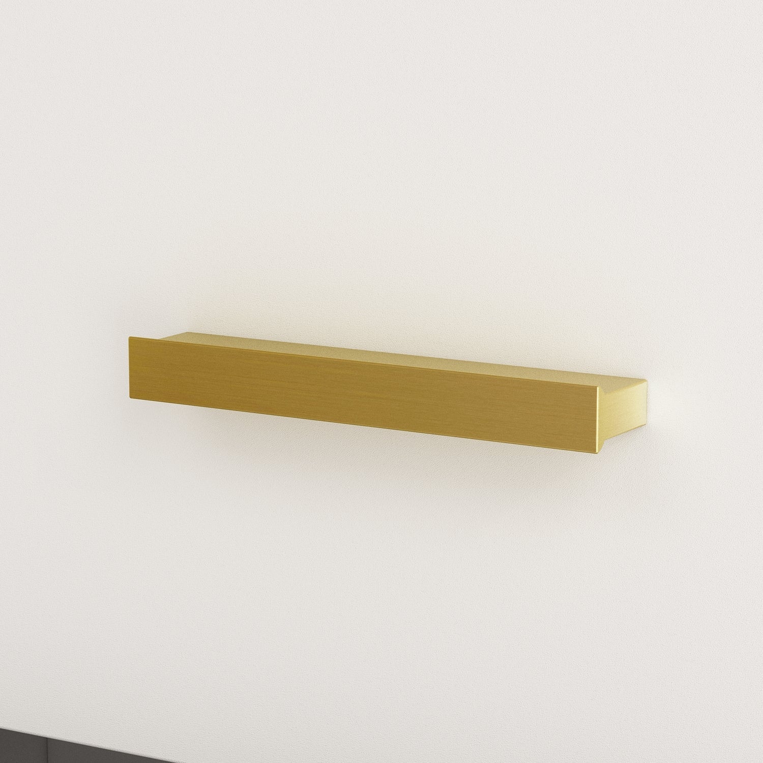 Modern White Finish Double Dresser 6-Drawer Cabinet for Hallway Entryway Living Room