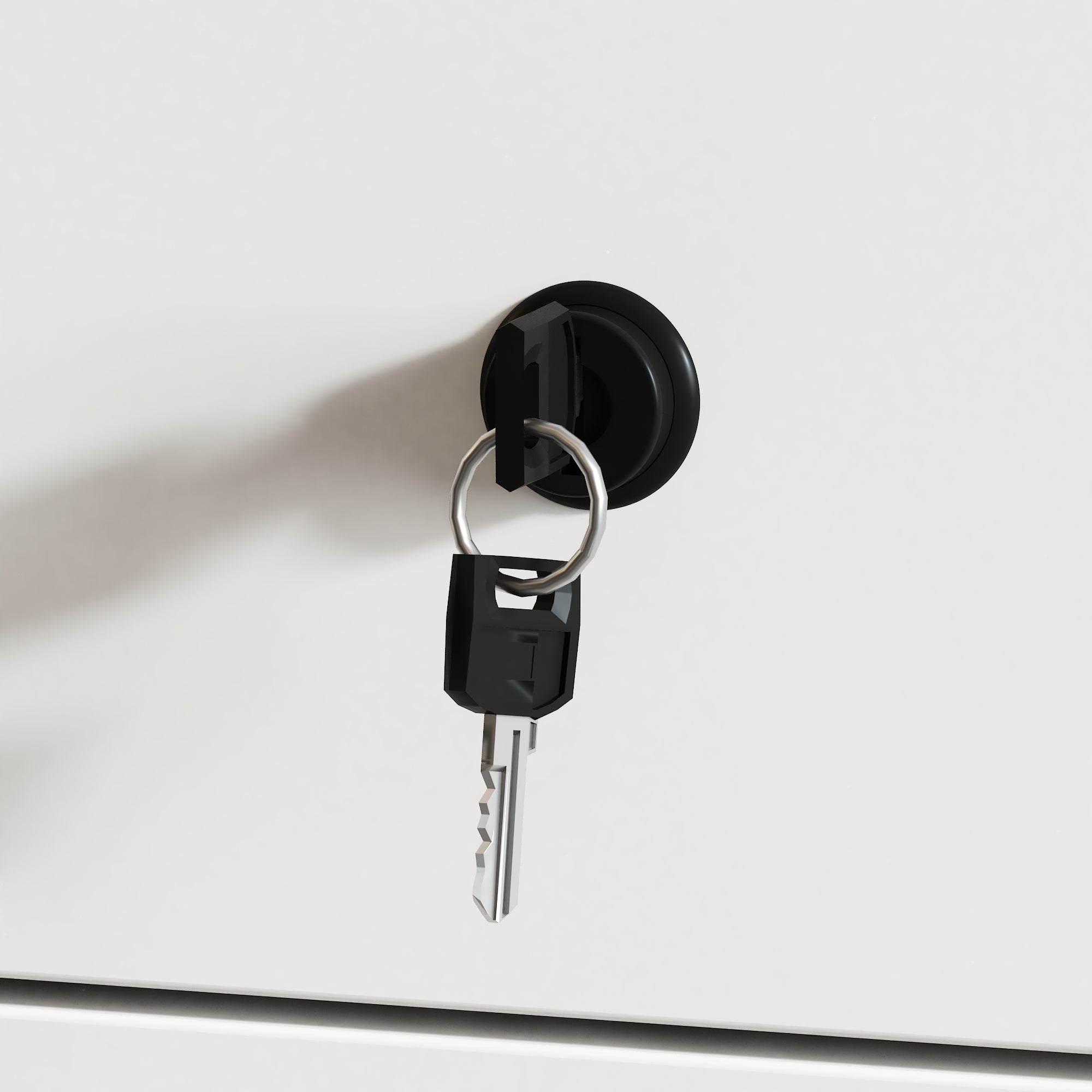 Elegant Jewelry Display Cabinet With Lock And Tempered Glass - 39.4" X 19.7" X 39.4"