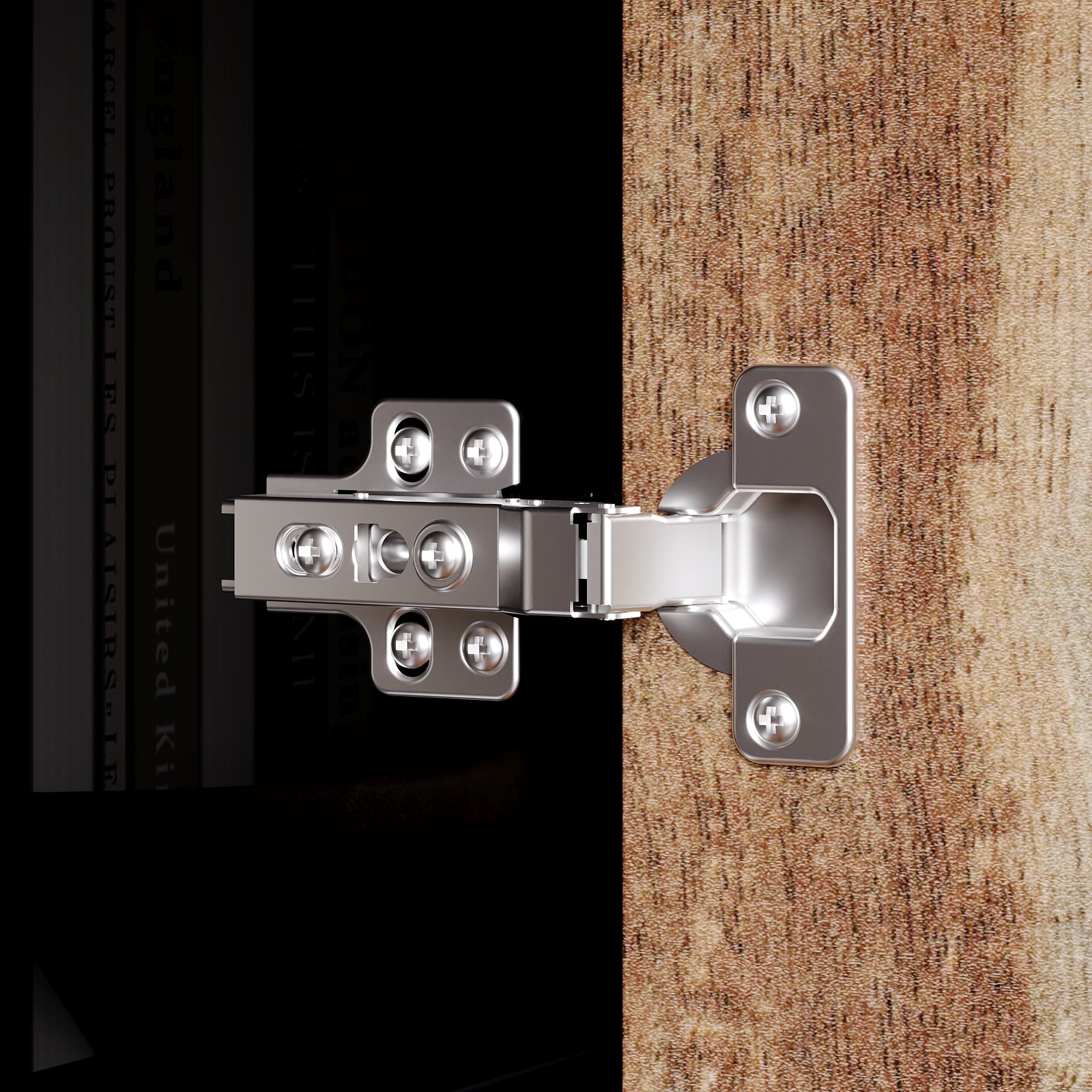 Versatile Display Cabinet With Adjustable Light