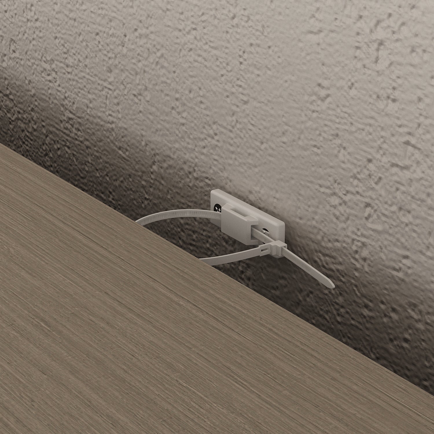 Bookshelf Cabinet Large Grey Sideboard with 3-Tier Open Shelf & 2 Drawers