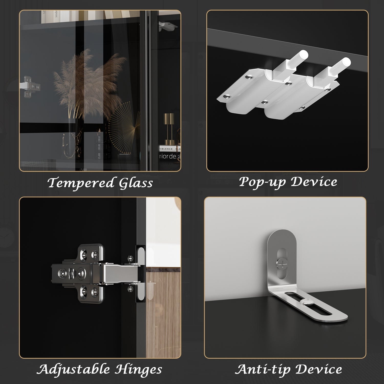 31.5"W Dining Cabinet