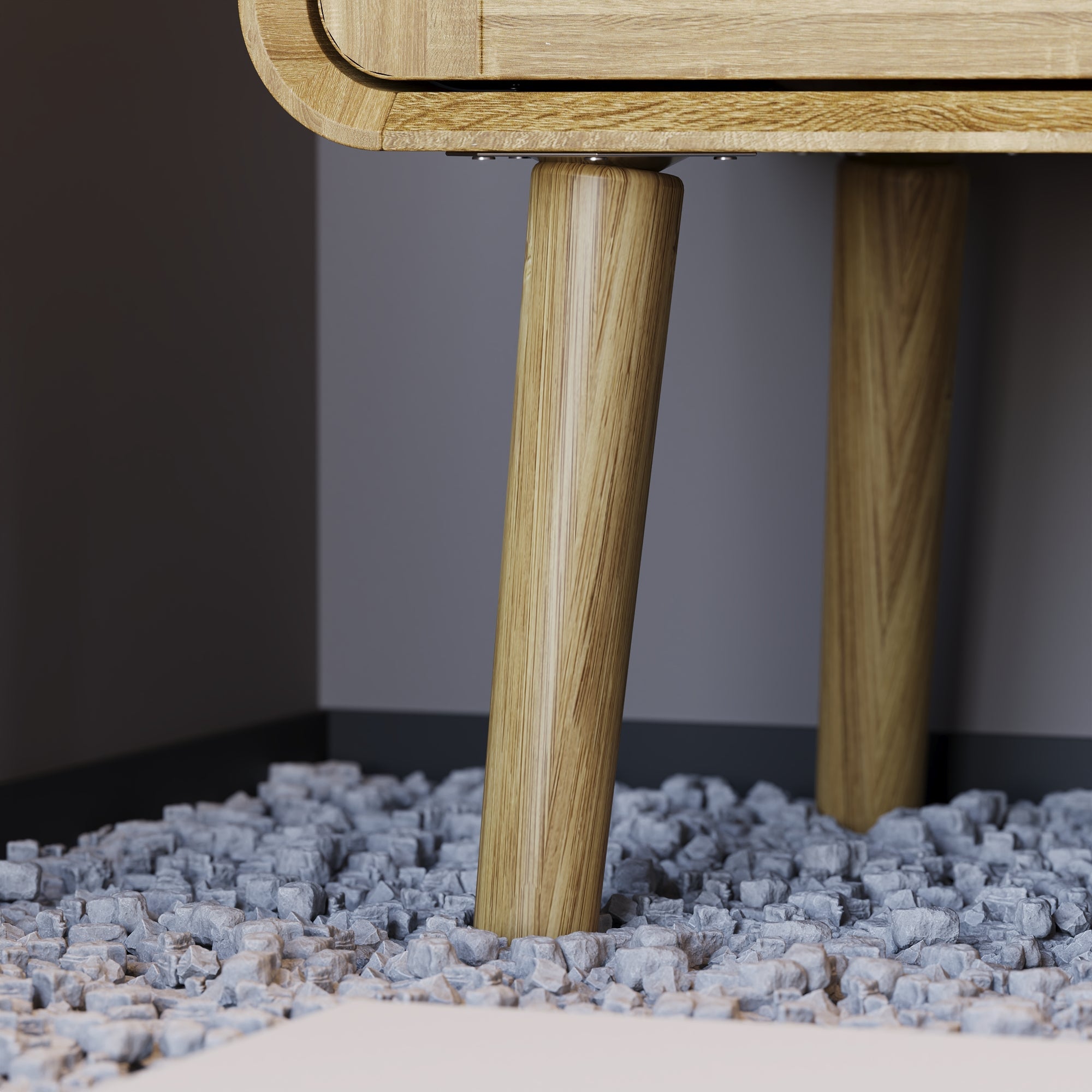 Vertical 5 Rattan Chest Of Drawer