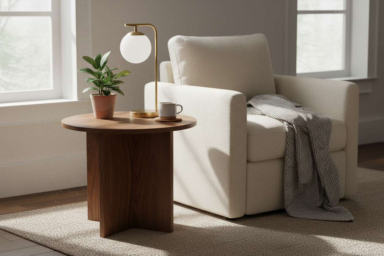 Choosing the Perfect 30" Round End Table for Your Home