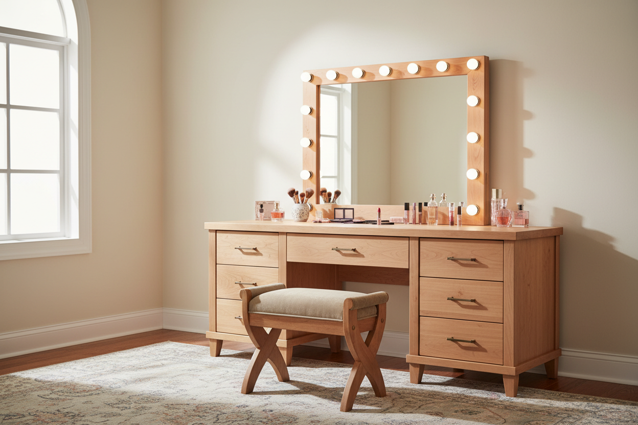 Choosing the Perfect American-Made Makeup Vanity