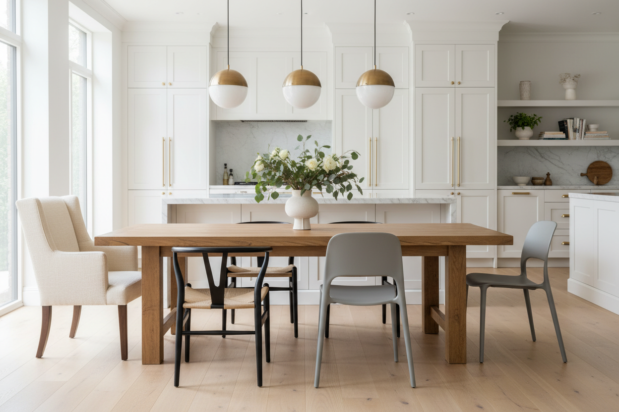 Choosing the Perfect Dining Chairs and Tables for Your Kitchen