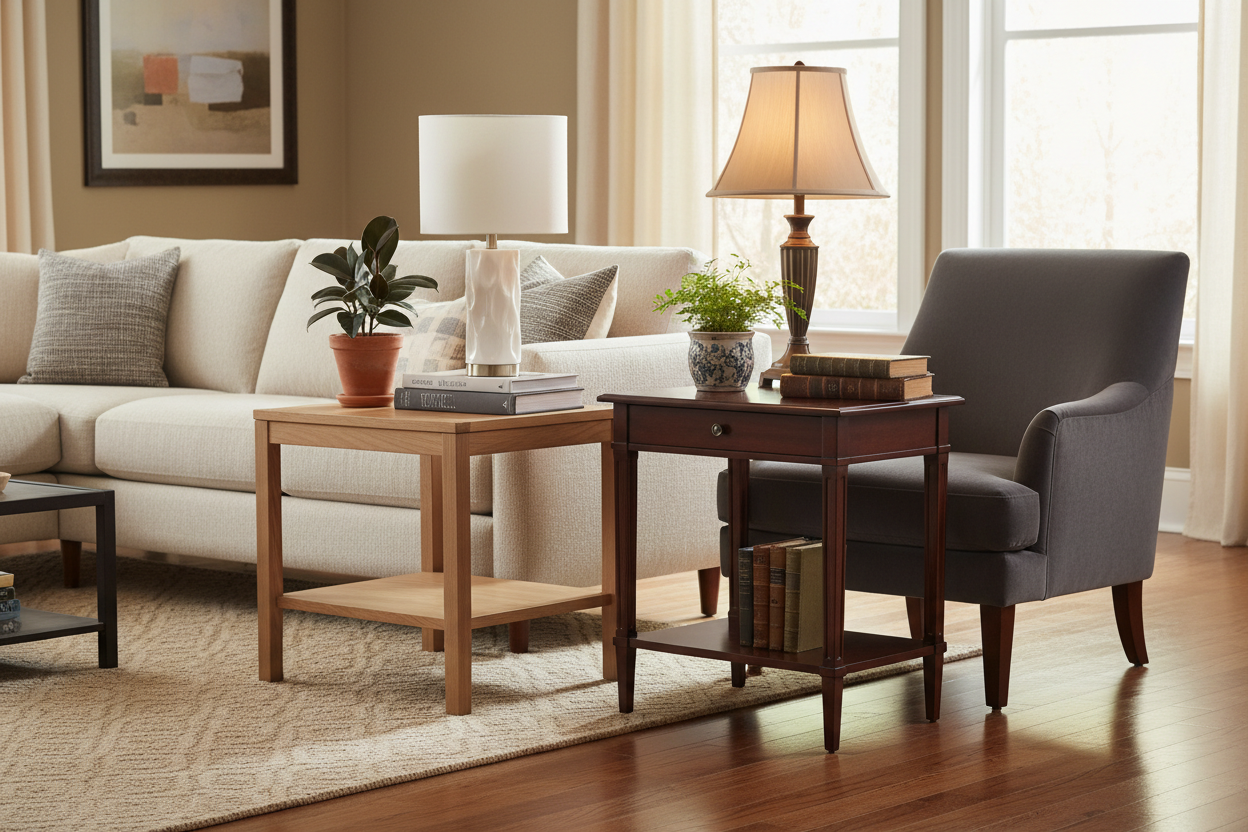 Choosing the Perfect End Tables to Elevate Your Home