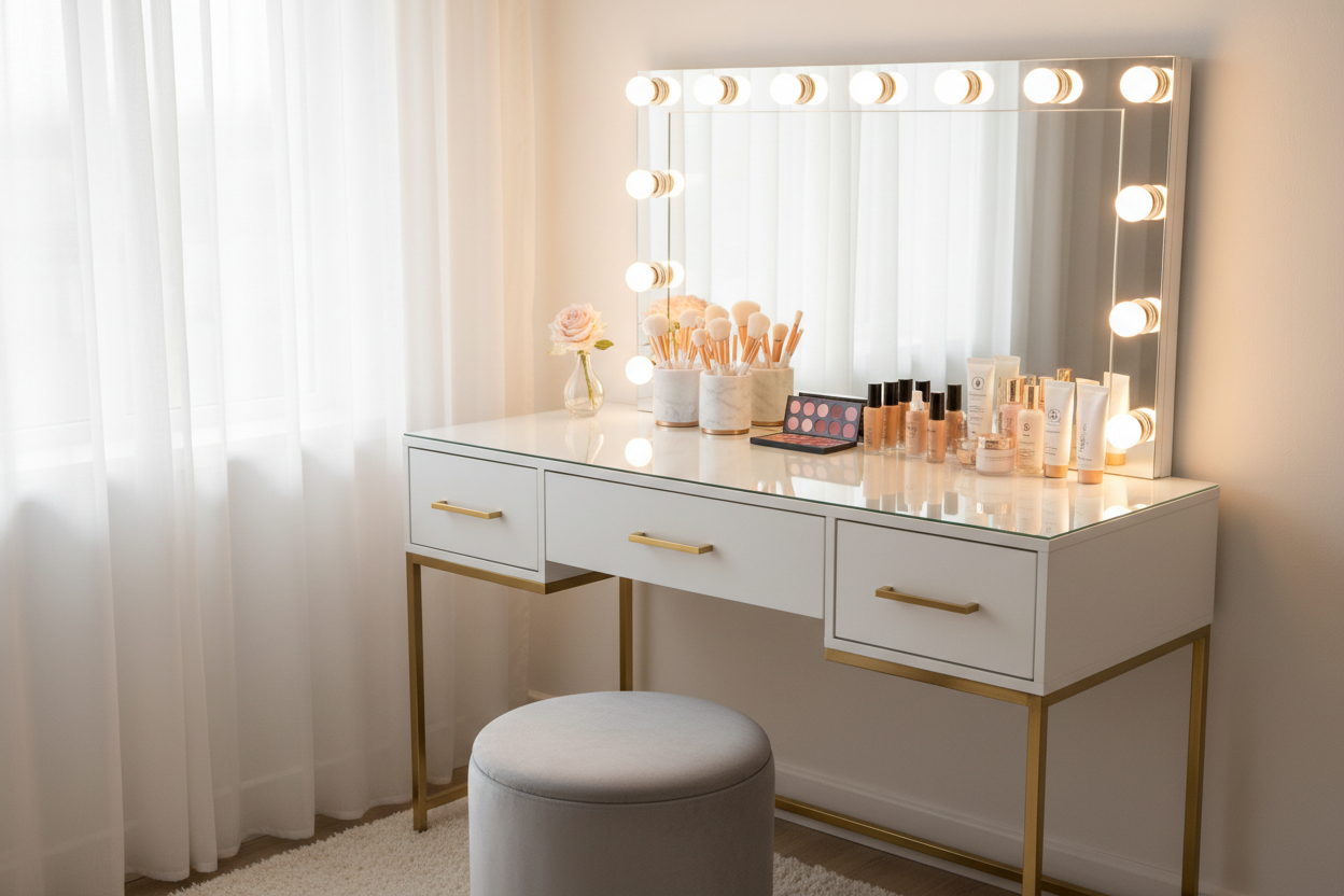 Choosing the Perfect Makeup Vanity for Your Daily Routine