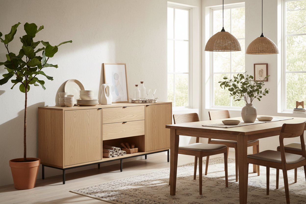 Choosing the Perfect Sideboard or Buffet Cabinet for Your Kitchen