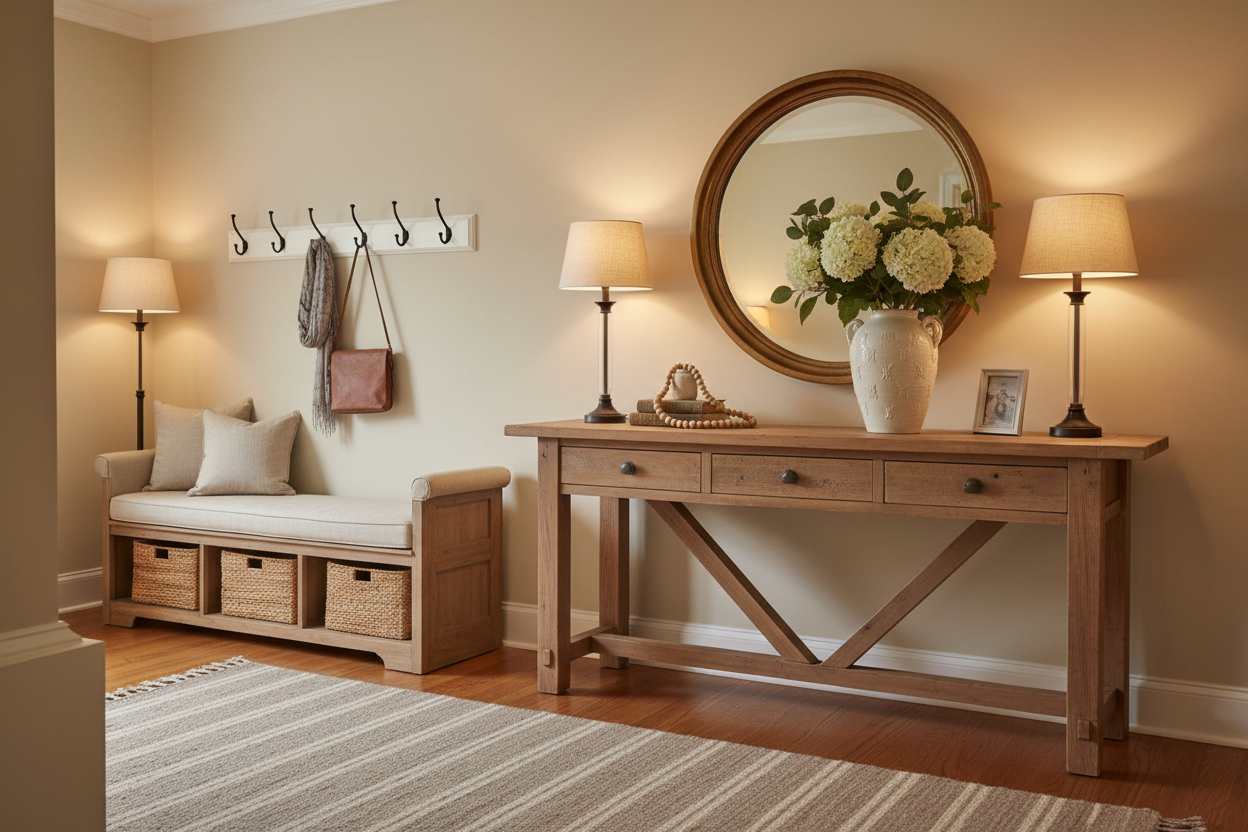 Designing a Warm Welcome: Is Pottery Barn Entryway Furniture Worth the Investment?