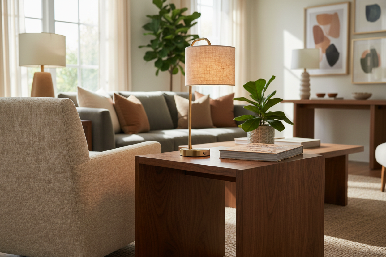 Elevate Your Living Space with Stylish Wood End Tables