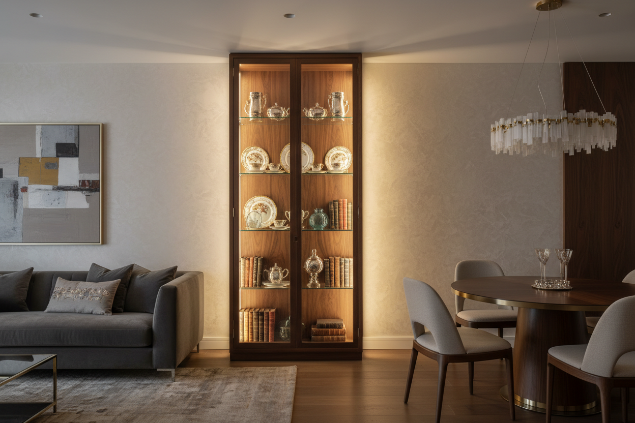 Enhancing Your Home with Elegant Display Cabinet Lighting