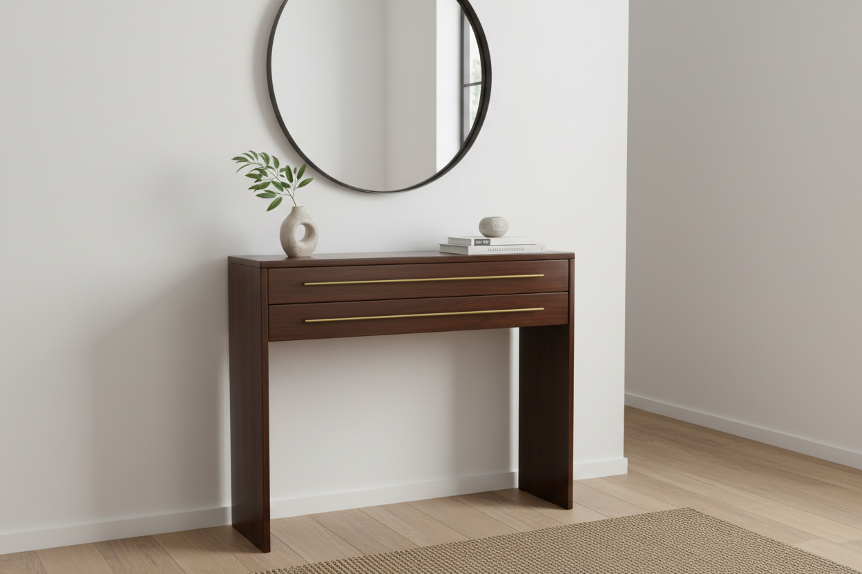 Finding the Perfect Narrow Console Table with Drawers for Tight Spaces