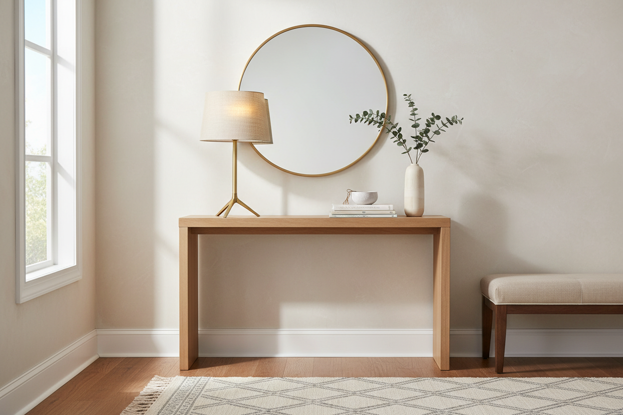 First Impressions Count: How to Style the Perfect Modern Console Table