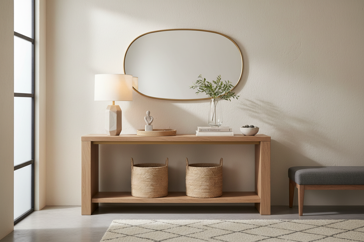 First Impressions: How to Style the Perfect Console Table for Your Entrance