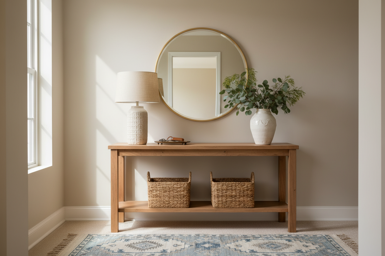 First Impressions: Mastering the Art of the Hallway Console Table