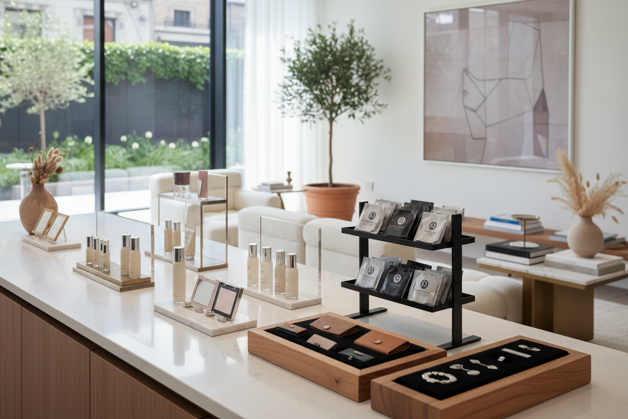Countertop Retail Displays — What Designers Actually Look For in Store Fixtures