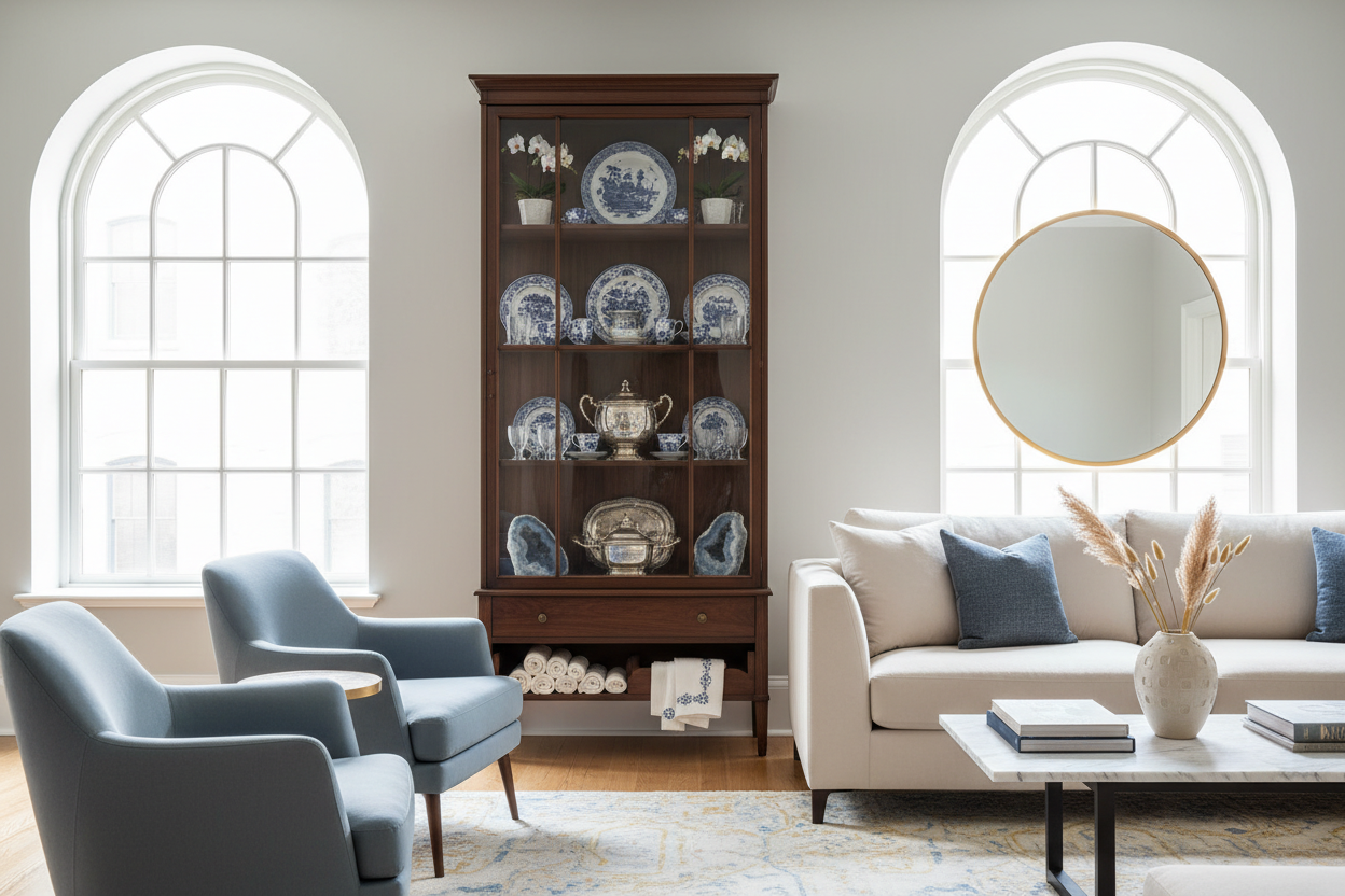 Can You Put a China Cabinet in the Living Room? A Designer's Guide