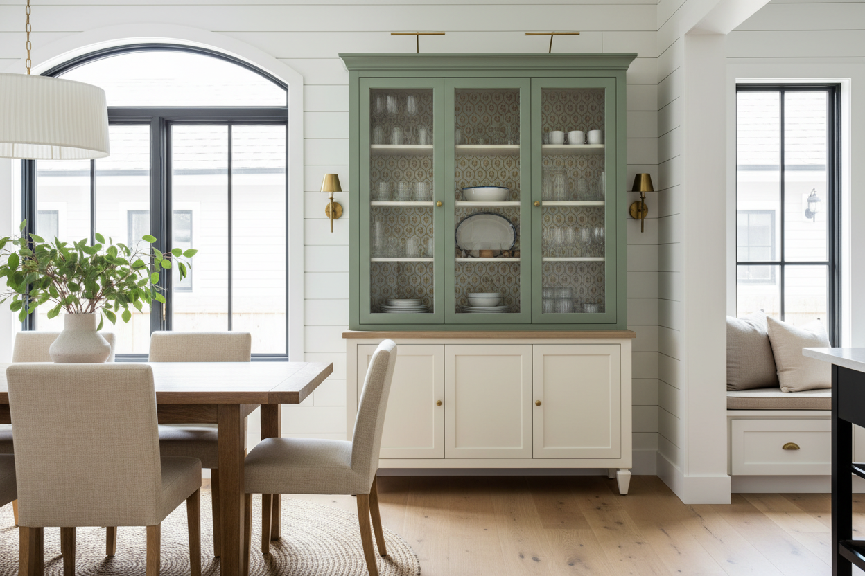 Two Tone Painted China Cabinet — How to Choose Colors That Actually Work