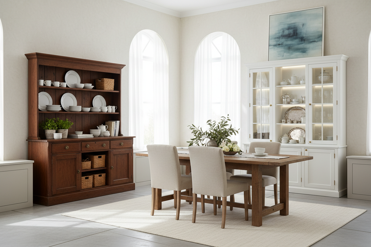 Hutch vs China Cabinet: The Designer's Guide to Choosing What's Right for Your Space