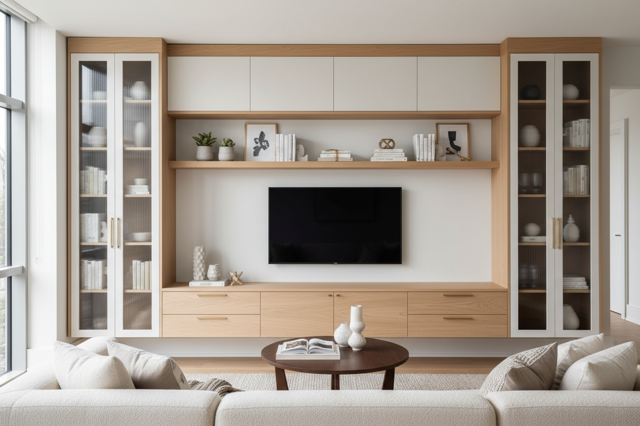 Your TV Console Is Wasting Space: Better Living Room Cabinet Ideas