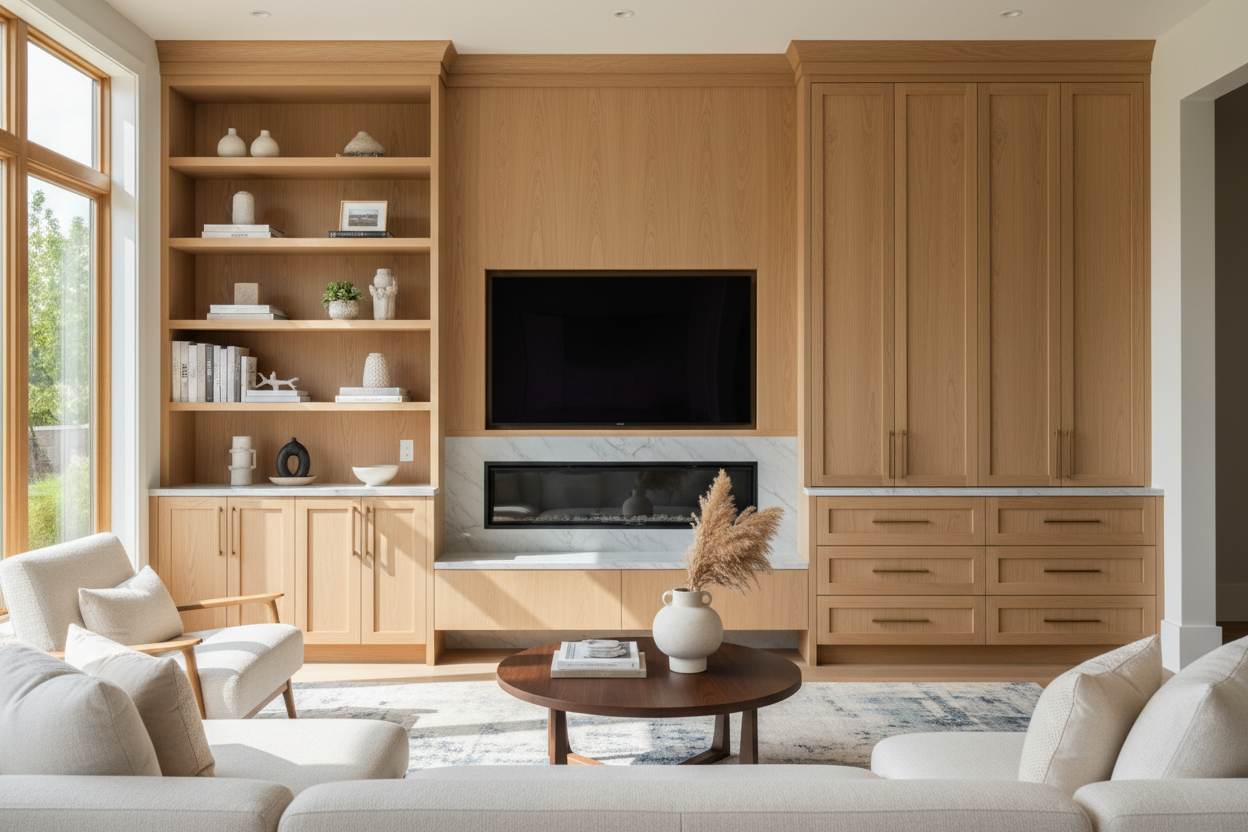 Are Custom Built Ins Family Room Staples Or Money Pits?