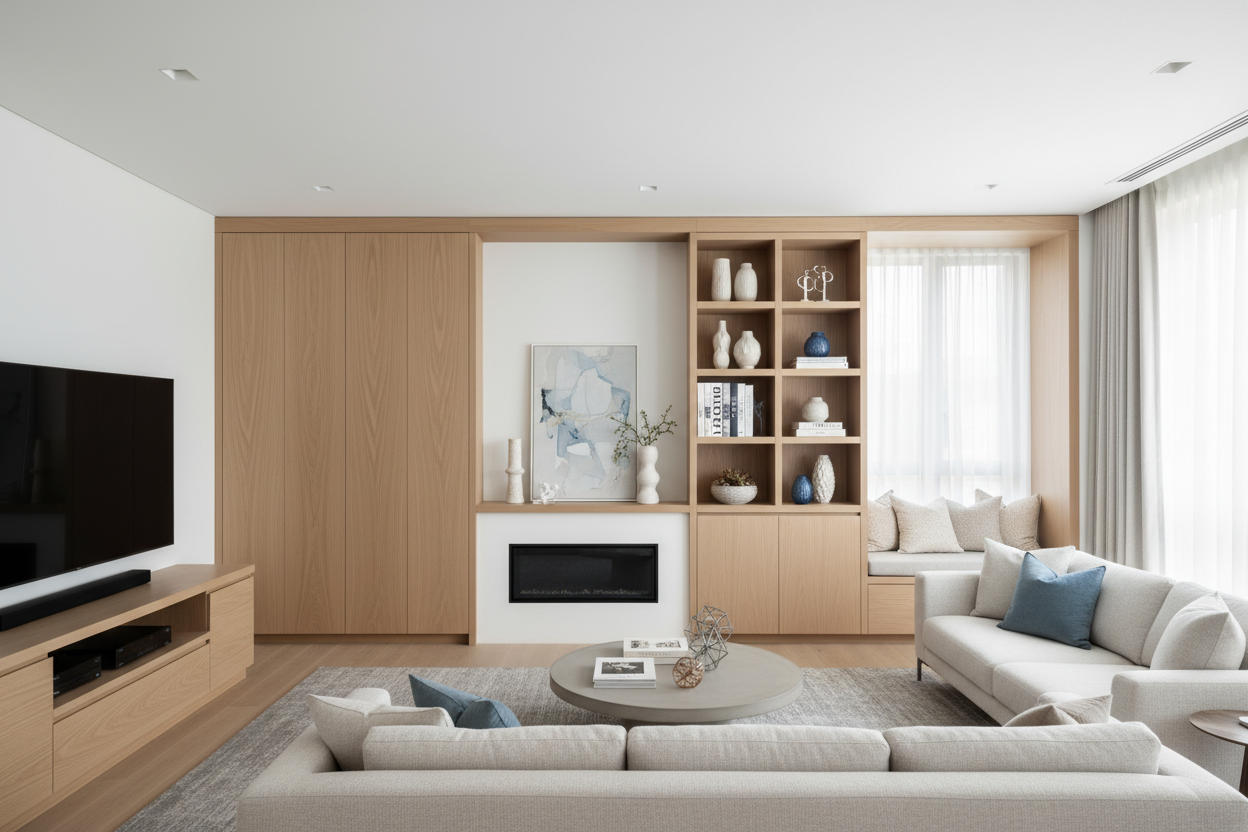 How One Living Spaces Cabinet Fixed My Chaotic Floor Plan