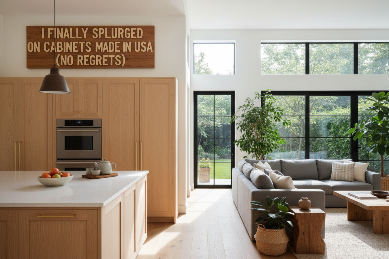 I Finally Splurged on Cabinets Made in USA (No Regrets)