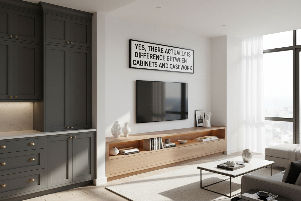 Yes, There Actually Is a Difference Between Cabinets and Casework